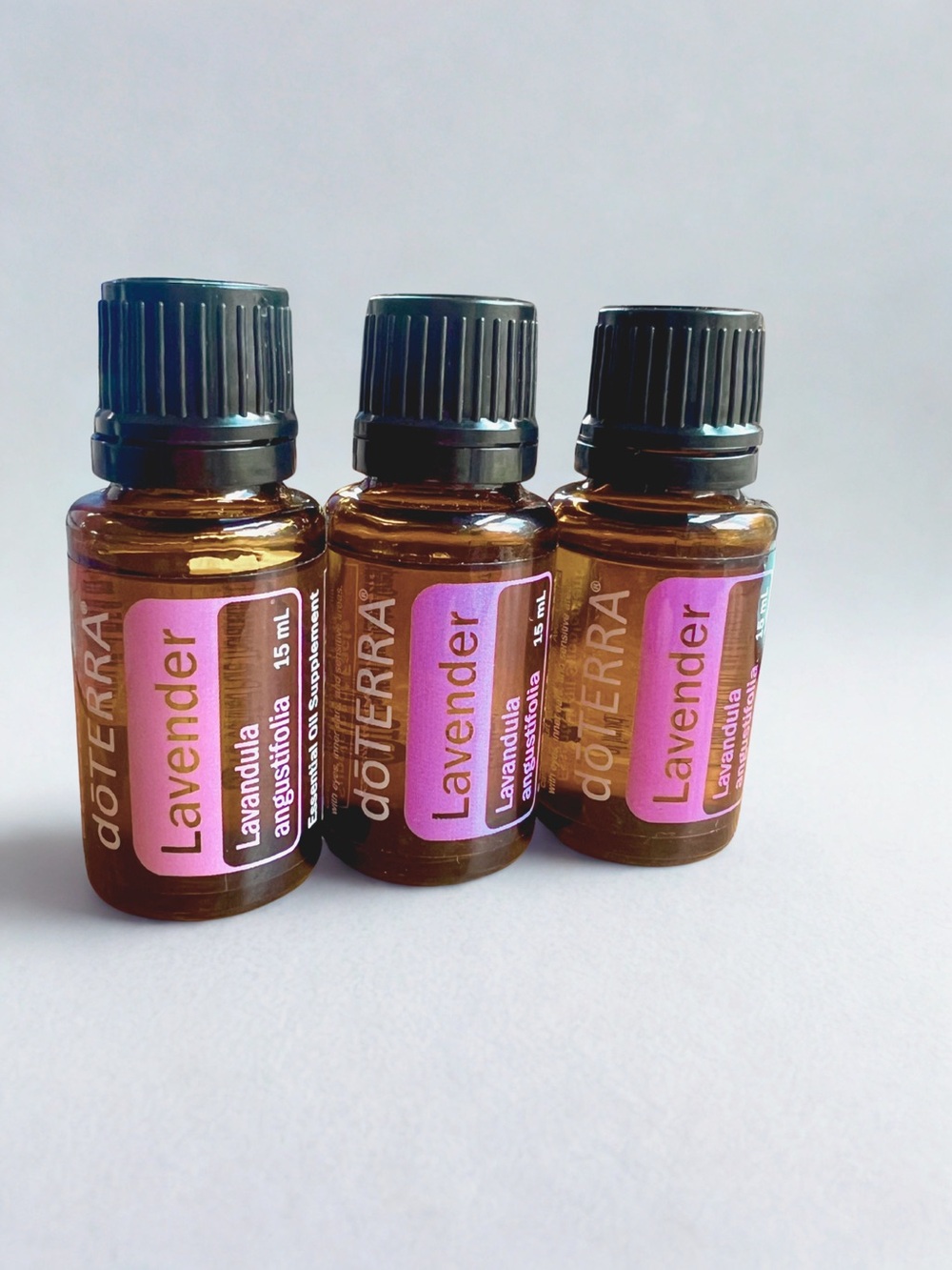 doTERRA Lavender Essential Oil Bundle (3) New Sealed